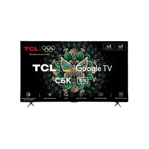 TCL QD-Mini LED 4K Ultra HD Smart Google TV | 165 cm (65 inch) | 65C6K