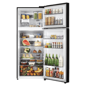 LG Frost Free Double Door Convertible Refrigerator | 398 L | 2 Star | Black Mirror | GLT4026SNBM