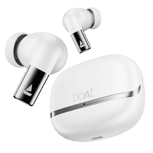 Boat Airdopes Ultra Pro Bluetooth Earbuds with mic | TWS Wireless Earphones | Zinc White