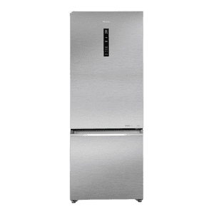 Haier Double Door Bottom Mount Refrigerator | 325L | 2 Star | Nickel Steel | HRB-3752BNSA-P