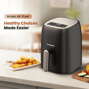 Crompton Ameo Digital Air Fryer | 4.2L | Black Gold