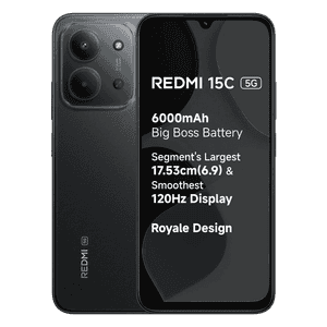 Redmi 15C 5G | 4 GB | 128GB | Midnight Black | NM