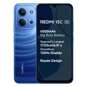 Redmi 15C 5G | 4 GB | 128GB | Moonlight Blue | NM