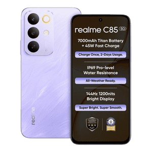 Realme C85 5G  | 4 GB | 128 GB | Parrot Purple | NM