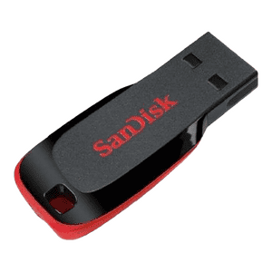 SanDisk Cruzer Blade Flash Drive | Pen Drive | 64GB | Red & Black
