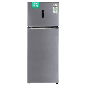 LG Frost Free Double Door Smart Wifi Enabled Convertible Refrigerator | 466 L | 2 Star | Shiny Steel |  2026 Model | GLT4626TMPZ