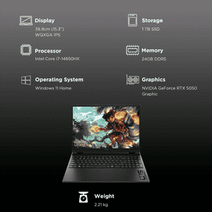 HP HyperX Omen Gaming Laptop | Intel Core i7 | 24GB | 1TB | Shadow Black | 15-GA0028TX