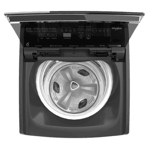 Whirlpool Fully Automatic Top Load Washing Machine | Stainwash Pro | 8 kg | 5 Star | Grey | 31692