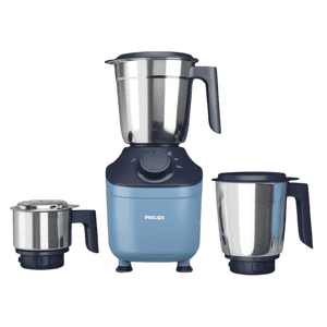 Philips Mixer Grinder | 3 Stainless Steel Jars | 800 W | Blue | HL7773/01