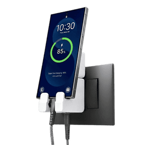 KERATIN Type-C Fast Charger Adapter | 25W | Charger & Holder | White