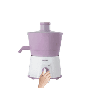 Philips Juicer Mixer Grinder | 600 W | White and Lilac | HL7581/00