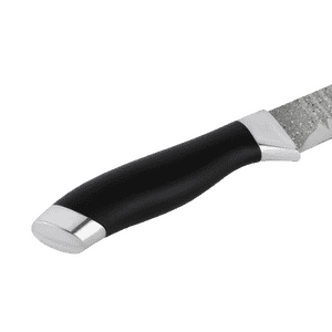 Royalford Stainless Steel Slicer Knife | NonStick Coating | 8 Inch | Black and Silver | RF12008