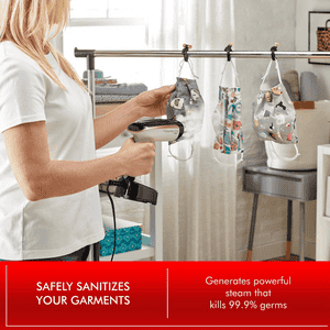 Tefal Access Steam Pocket Garment Steamer | Lightweight | Black | White | Rose Gold