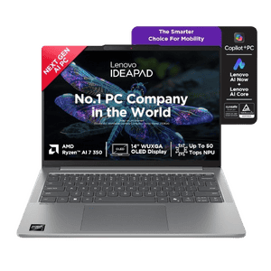 Lenovo IdeaPad Slim 5 Laptop | AMD Ryzen AI 7 350 | 24GB | 1TB | Luna Grey | 83HX009DIN