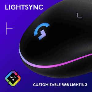 Logitech G203 Wired Gaming Mouse | Computer and Laptop Compatible | Multicolour