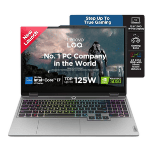 Lenovo LOQ Gaming Laptop | Intel Core i7 | 16GB | 1TB | Luna Grey | 83JE019XIN