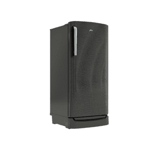 Godrej Single door Direct Cool Refrigerator | 194 L | 5 Star | Fossil Steel | RD EMARVEL 215EN TDI FS ST