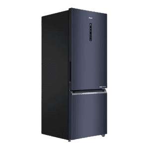 Haier  Frost Free Bottom Mount Refrigerator | 355L | 2 Star |  UltraMarine Steel | HRB-4052BUSA-P