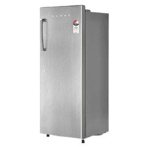 Lloyd Direct Cool Refrigerator | 185 L | 3 Star | Steel Graphite | GLDG203ASGCF