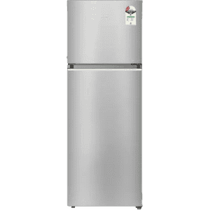 Haier Frost Free Double Door Convertible Refrigerator  |  358 L | 2 Star | Inox Steel | 2026 Model | HRF-4082BISA-P