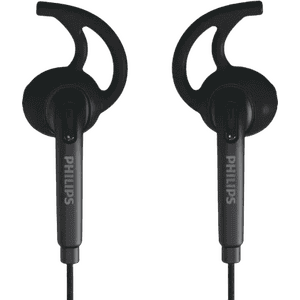 Philips Wired Earphones with Mic | Black | TAA1009