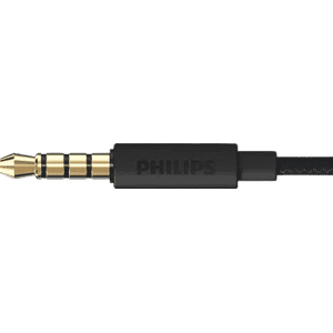 Philips Wired Earphones with Mic | Black | TAA1009