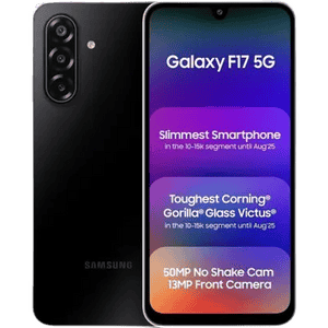 Samsung Galaxy F17 5G | 4 GB | 128 GB | Neo Black | NM1