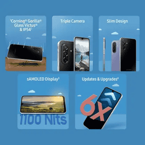 Samsung Galaxy F17 5G | 4 GB | 128 GB | Neo Black | NM1