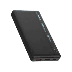 stuffcool Major 22.5W Fast Charging Power Bank | 10000 mAh | Black
