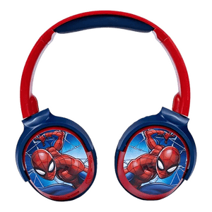 Marvel Spider-Man Kids Bluetooth Stereo Headphones | Swivel & Foldable Cups | Red | MV-9955-SM
