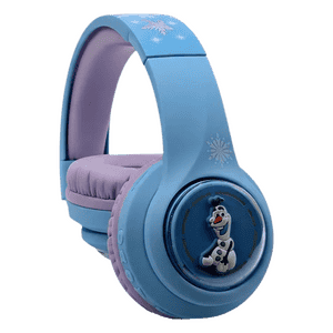 Disney Frozen Kids 3D Bluetooth Wireless Stereo Headphones | Foldable Ear Cups | Blue | DY-3054-FR