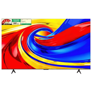 TCL P series QLED 4K Super Ultra HD Smart Google TV | 190.5cm (75 inch) | Black | 2026 Model | 75P7L