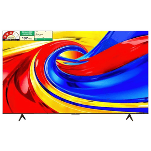 TCL P Series QLED 4K Super Ultra HD Smart Google TV | 139.7 cm (55 inch) | 3 Star | Black | 2026 Model | 55P7L