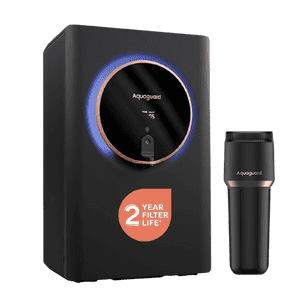 Aquaguard Aspire Halo RO+UV Water Purifier | Intelligent Halo Lights | Black | ROUVCUALKSS