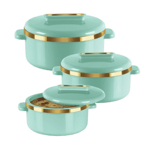 Milton Curve Casserole Set | Easy to Store | Multicolour