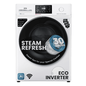 IFB Fully Automatic Front Load Washing Machine | 7 Kg | 5 Star | White | SERENA VXN 7012 CMS