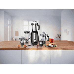 Bosch TrueMixx Pro Mixer Grinder | 1000 W | 5 Jars | Black | MGM8856BIN