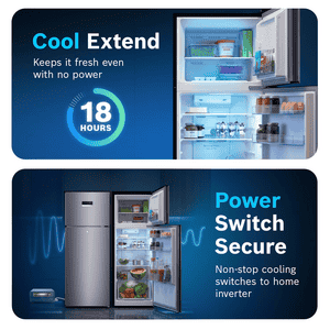 Bosch Frost Free Double Door Refrigerator | 6-in-1 Convertible Modes | 243 L | 2 Star | Dark Lake | 2026 | CTC27U12VI
