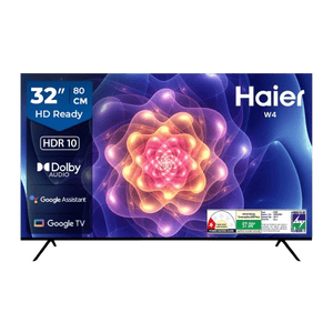 Haier Google LED TV | 80cm (32 Inch) | Black | 32W4G