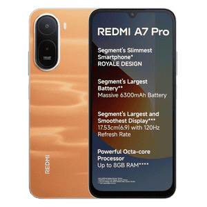 Redmi A7 Pro | 4GB | 64GB | Sunset Orange | NM