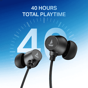 boAt Rockerz Zen ANC Wireless Neckband | 30dB ANC | 40H Playback | Onyx Black