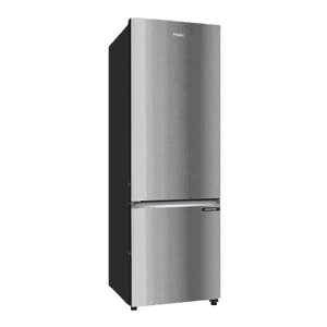 Haier Bottom Mount Refrigerator | 265L | 2 Star | Steel | HRB-3152IBNSA-P