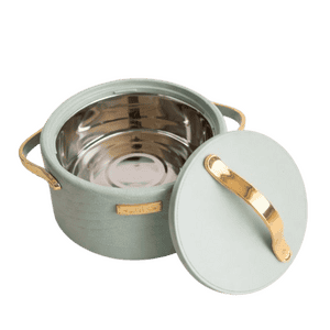 Jaypee Luxura 2000 ml Stainless Steel Insulated Casserole | Hot & Cold Food Storage Container | Multicolour