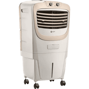 Orient Premia Personal Air Cooler | 36 L | Ice Chamber | White & Beige