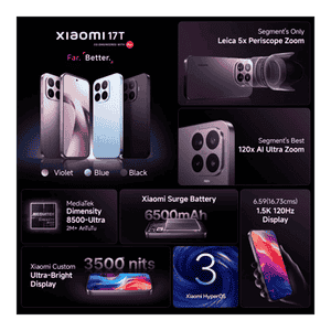 Xiaomi 17T 5G | 12GB | 512GB | Blue