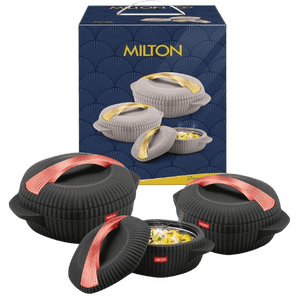 Milton Oyster Reg Set Insulated Casserole | Easy to Carry | Multicolor