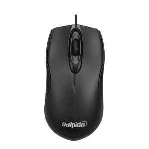 Salpido M35 Wired USB Optical Mouse | Plug & Play | Black