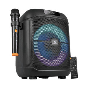 Zebronics Sono Plus Bluetooth Party Speaker | 48W RMS | Wireless Mic | Black
