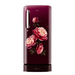 LG Direct Cool Single Door Refrigerator | Smart Inverter Compressor | 185 L | 5 Star | Wine Glory | GLD1956ZAWG