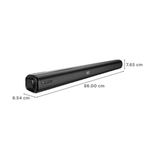 Zebronics Zeb Jukebar 600 RMS Soundbar With Subwoofer | 200 W | Black